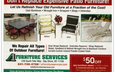 REFINISH YOUR OUTDOOR FURNITURE